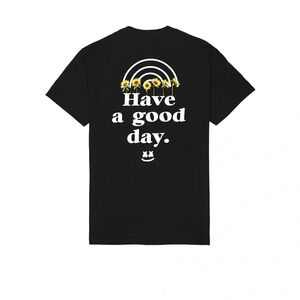 Marshmello DJ Official Merch Have A Good Day T-Shirt — Black